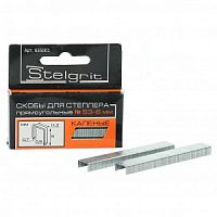 Скобы для меб.степлера  6*0,7мм (1000шт) Stelgrit