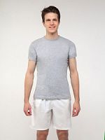 Футболка серый меланж р.L (48-50)