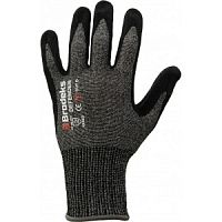 Перчатки Brodeks Defender GС-21 от порезов с нитриловым покрытием р.9