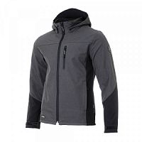 Куртка BRODEKS KS237 р.50-52(M) софтшел,серый меланж