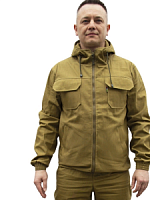Костюм Егерь р.56-58/182-188 тк. брезент хаки OneRus